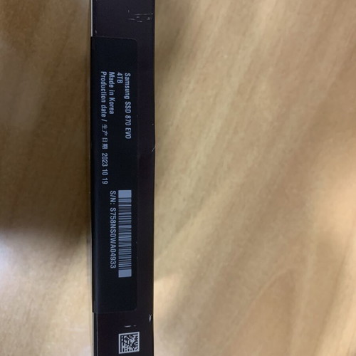 Samsung 870 EVO 4TB SSD new, sealed