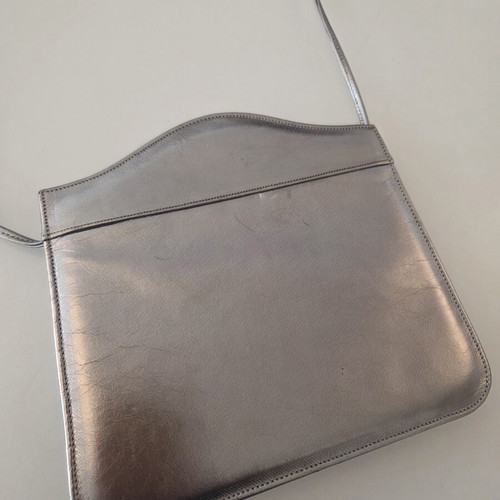 Jacques Vert Metallic Silver Crossbody Bag used