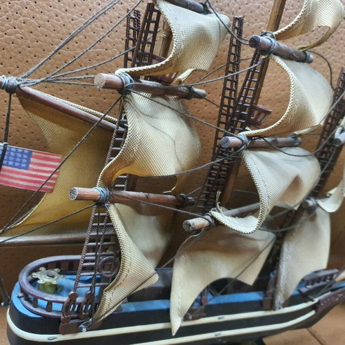 Vintage Cutty Sark 1869 ship model used, plastic