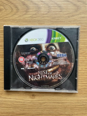 Xbox 360 Rise of Nightmares μεταχειρισμένο χωρίς Manual και αυθεντική θήκη