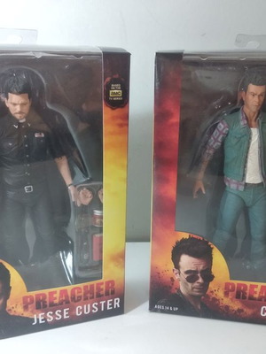Φιγούρες NECA Preacher 2 μεταχειρισμένες, με κουτιά και παρελκόμενα