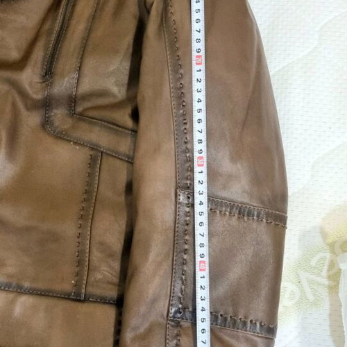 Winter lambskin fur coat size L Forebelle like new with gift cap