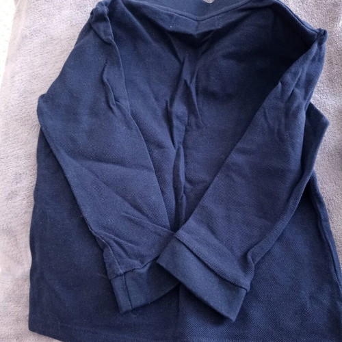 Zara kids polo shirt used, dark blue, age 3-4 years