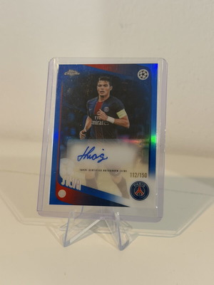 2025-26 Topps Chrome UCL Thiago Silva Legend Auto card PSG/150
