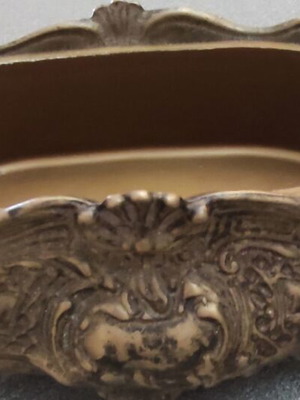 Planter made of Solid Brass like new, Baroque Rococo style