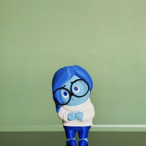 Sadness Inside Out figure 15 cm height new