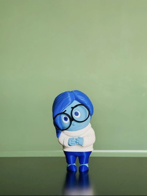 Sadness Inside Out figure 15 cm height new