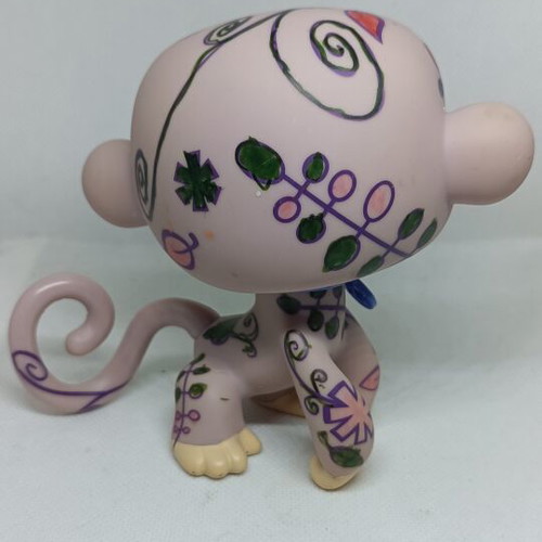 Littlest Pet Shop Jumbo Monkey figure used for custom project