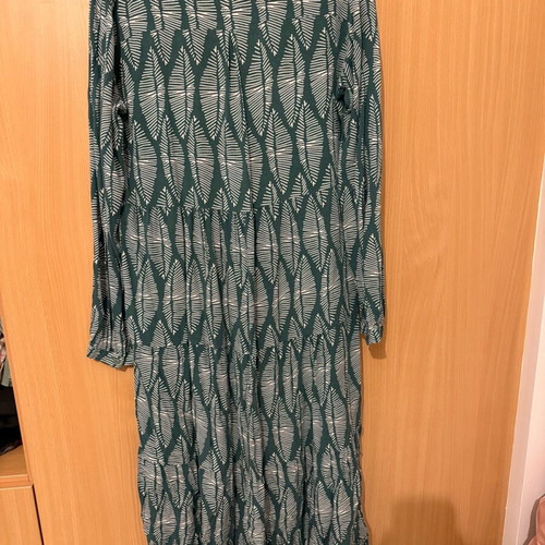 FAME maxi dress with print like new, size S/M, boho style