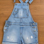 Zara denim shorts overall used, size 10 years, blue