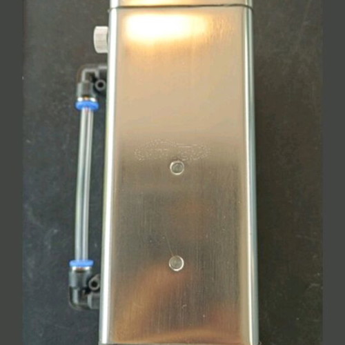D1 Spec car oil vapor container new silver