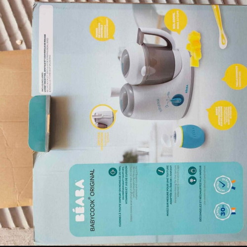 Beaba Babycook Original steam cooker 4-in-1 new, grey/blue
