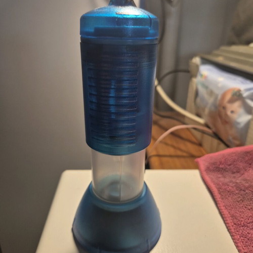 Energizer 2-in-1 flashlight and lantern like new blue for camping and emergencies