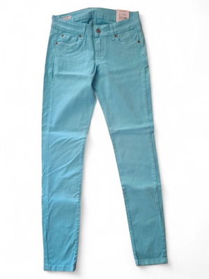 Pepe Jeans Y2K Vintage Skinny παντελόνι καινούργιο, τιρκουάζ