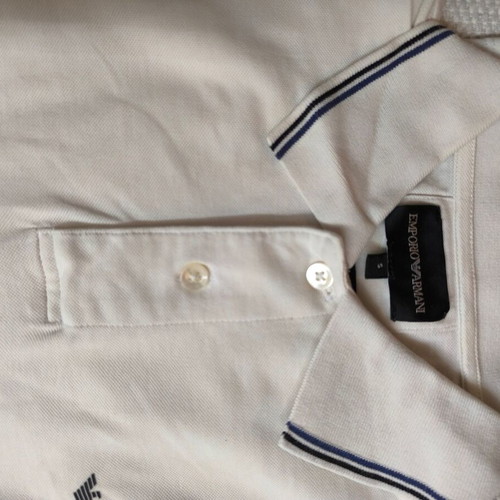 Emporio Armani Polo Shirt white small and large like new