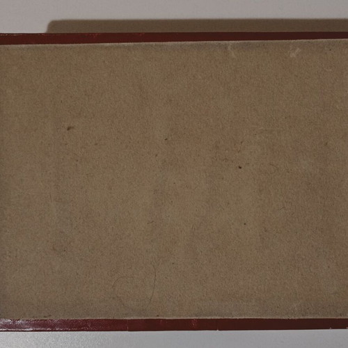 Red box used, decorative and storage for desk