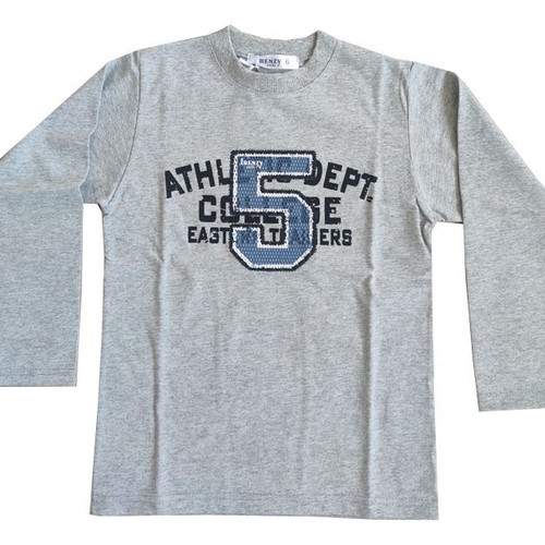 Frenzy long sleeve kids shirt gray size 14 new