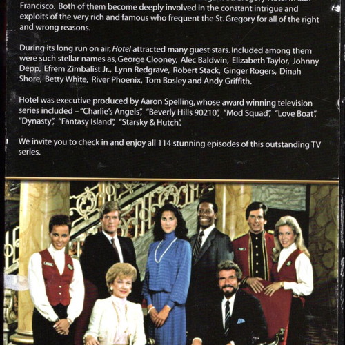 Hotel DVD box set like new, complete series