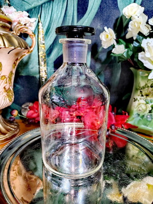 Vintage Apothecary Bottle Jena Glass Schott & Gen new