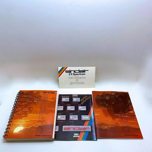 Sinclair ZX Spectrum 1982 used, complete collectible package