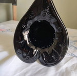 Decorative leaf-shaped candlestick like new