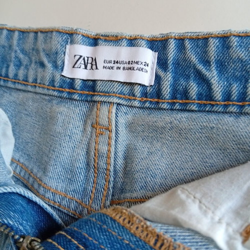 Zara denim shorts like new, blue, size XS