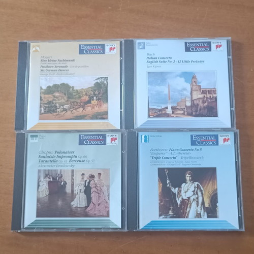 Classical music CD collection used, Sony Classical Essential Classics