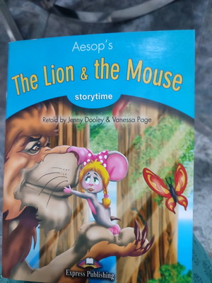 Παιδικό αγγλικό βιβλίο The Lion and the Mouse μεταχειρισμένο