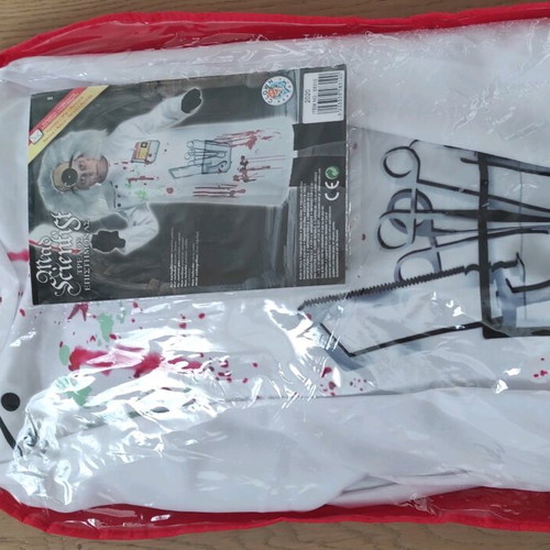 Carnival costume Mad Scientist like new for ages 5-7