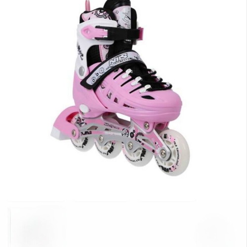 Nils Extreme NH10905 Inline Adjustable Pink Kids Rollers Size M (35-38)