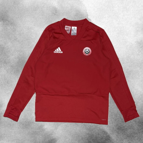 Adidas Sheffield United Jersey Long Sleeve Red Like New