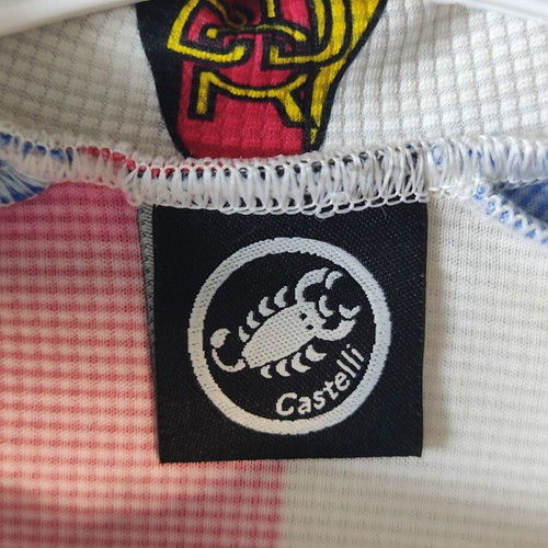 Castelli Retro Cycling Jersey Germany Size M Made in Italy Like New