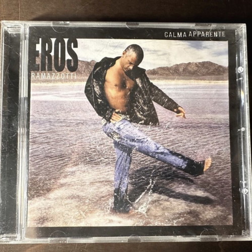 Eros Ramazzotti Calma Apparente CD used, original 2005