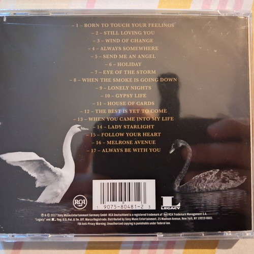 Scorpions Born To Touch Your Feelings Best Of Rock Ballads CD new sealed