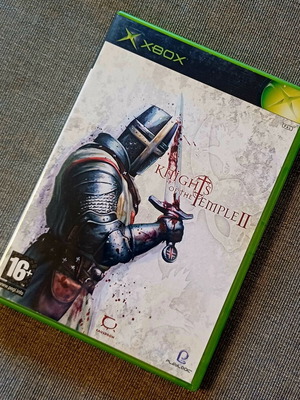 Knights of the Temple II Xbox παιχνίδι μεταχειρισμένο, σπάνια αγγλική έκδοση