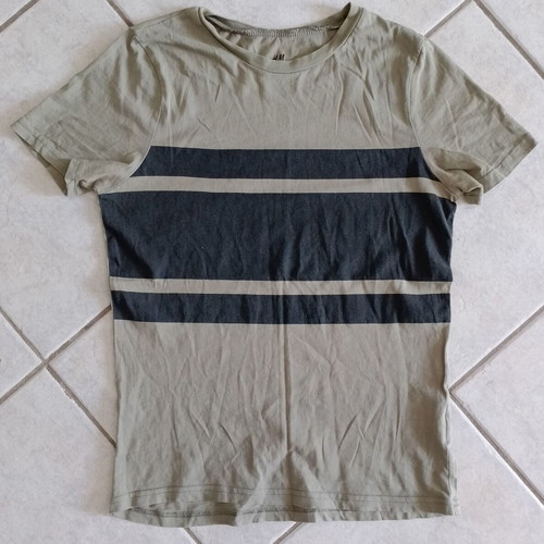 Summer t-shirts pack of 5 used, sizes 146-152 cm, colorful