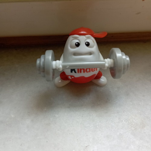 Kinderino Weightlifter 2013 figure like new
