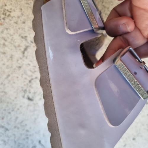 Birkenstock σαγιονάρες μεταχειρισμένες, μέγεθος 37, ροζ