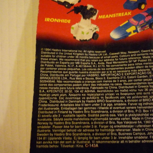 Transformers Bulletbike 1994 Decepticon Powermasters new