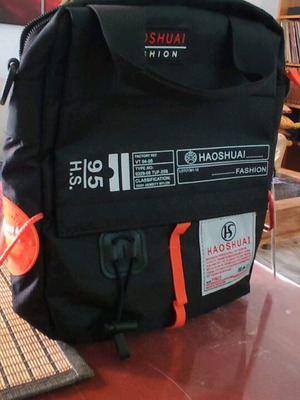 Waterproof shoulder bag new, black