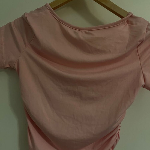 Shein pink top like new, elastic, size S