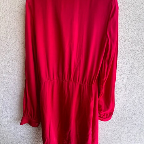 Forever Young wrap dress fuchsia new, size M