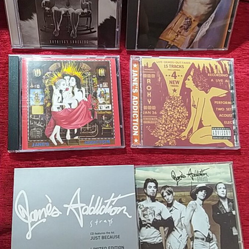 Jane's Addiction 5 CD set like new, rock genre