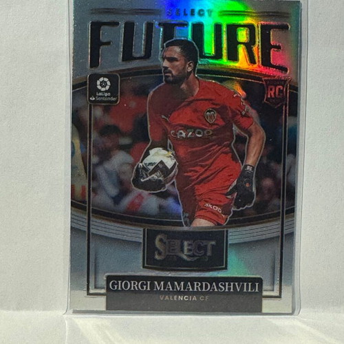 Panini Select LaLiga Giorgi Mamardashvili #22 Future Rookie Silver Prizm card new
