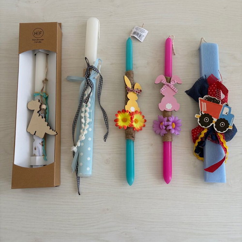Easter candles new condition