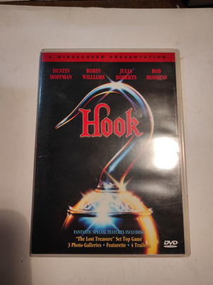 Hook DVD like new with Greek subtitles and extra features