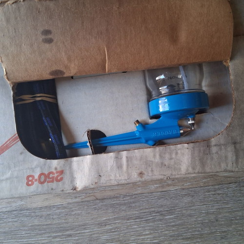 Badger airbrush glaze gun set unused, made in USA