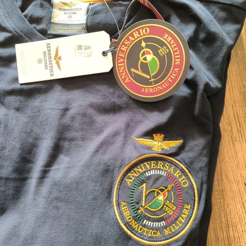 Aeronautica Militare sweatshirt καινούργιο, επετειακό 100 χρόνια, μπλε, 4XL