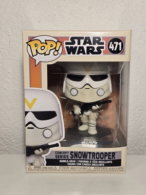 Funko POP! Star Wars Concept Series Snowtrooper #471 used
