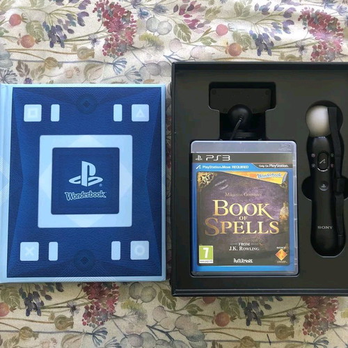 Harry Potter Book of Spells PlayStation 3 game, Greek edition, complete set